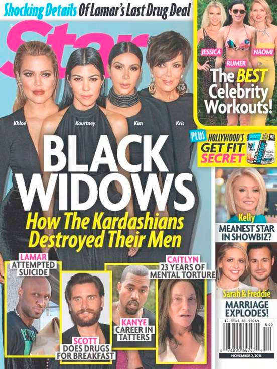 Kardashians processam revista Star por causa de capa