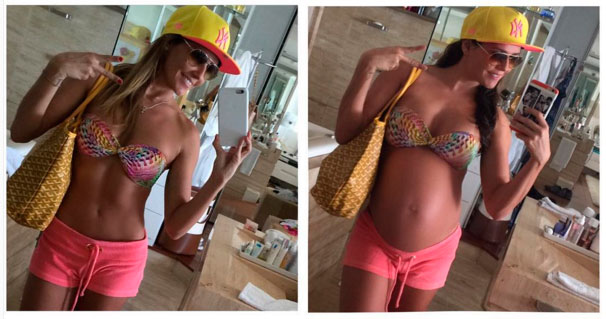 Deborah Secco aproveita dia de praia para antes e depois,