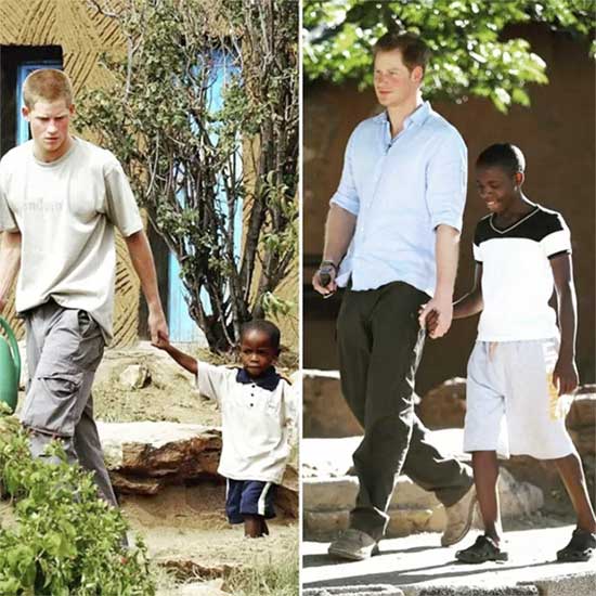 Príncipe Harry inaugura centro infantil na África