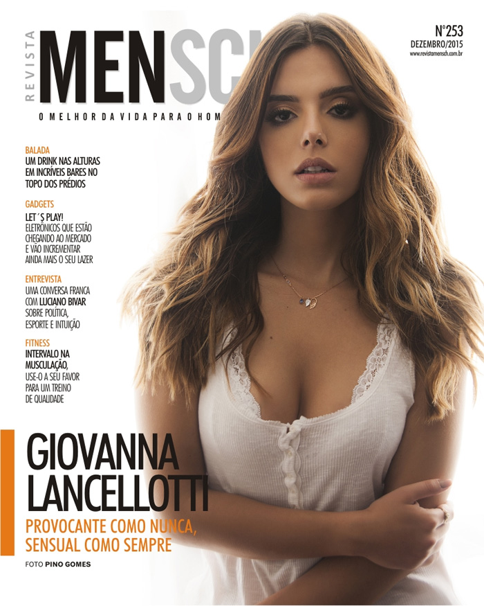 Giovanna Lancellotti esbanja sensualidade em capa de revista