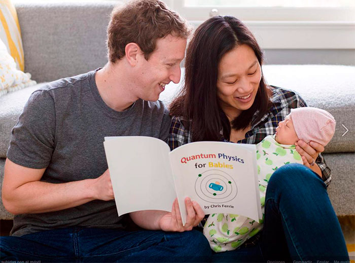 Mark Zuckerberg compartilha nova foto de sua filha Max