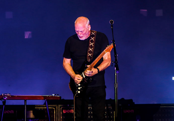David Gilmour se apresentou para uma plateia de 40 mil pessoas, no Allianz Park em São Paulo