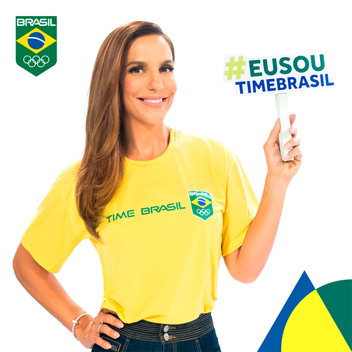 Ivete Sangalo é a nova madrinha do Time Brasil