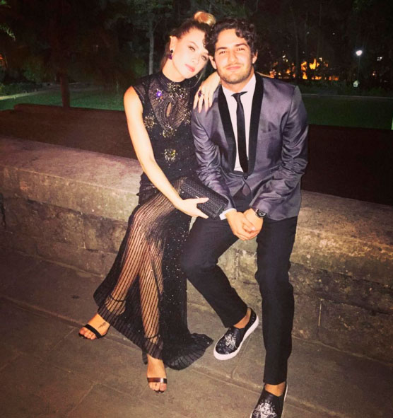 Fiorella Mattheis e Alexandre Pato