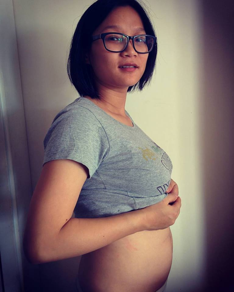 Jiang, do 'Masterchef', mostra barriga de grávida