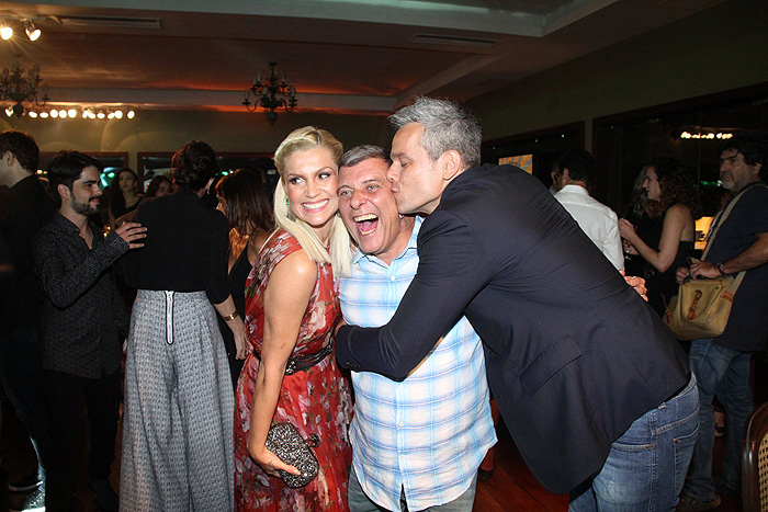 Flávia Alessandra, Jorge Fernando e Otaviano Costa