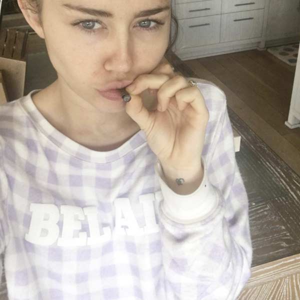 Miley Cyrus faz apologia à maconha em nova música