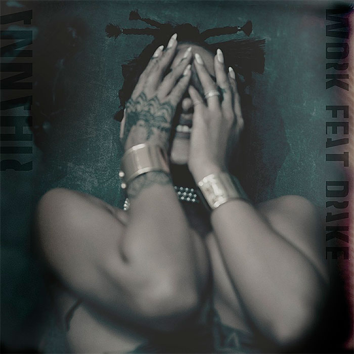 Rihanna aparece de topless em capa do novo single com Drake