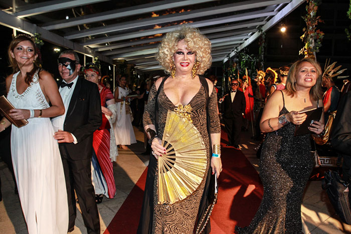 O baile de Carnaval do Copacabana Palace aconteceu na madrugada deste domingo