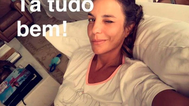 Recuperada de virose, Ivete Sangalo tranquilza os fãs