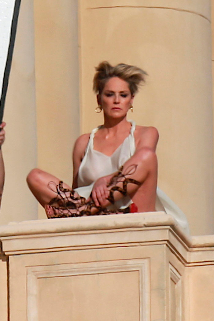 Sharon Stone faz ensaio no maior estilo gladiadora, Veja!