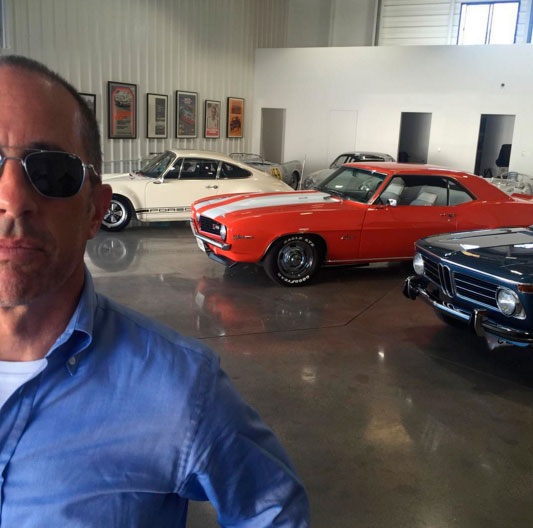 Jerry Seinfeld vai vender parte de sua coleção de Porsches