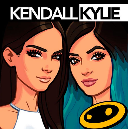 Kylie e Kendall Jenner ficam no topo de lista de aplicativo