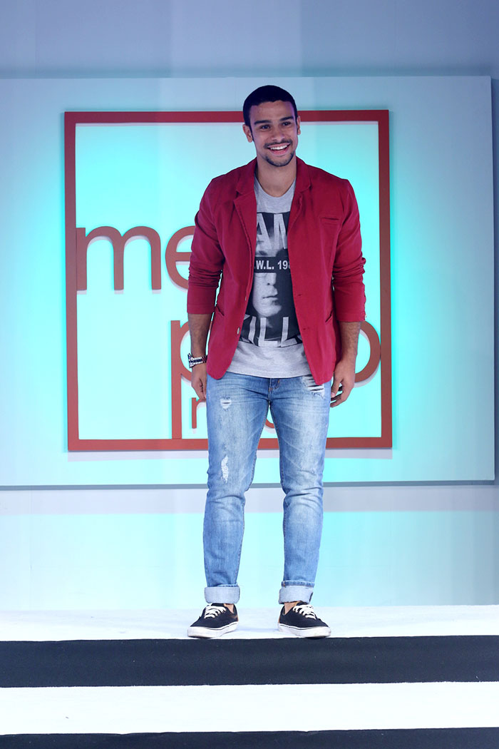 Sérgio Malheiros mostra todo seu charme no Mega Polo Fashion Week