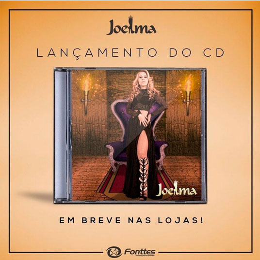 Joelma usa a internet para mostrar capa do 1º CD solo. Veja!