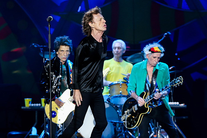 Lucas Jagger e Gimenez assistem 2° show dos Rolling Stones