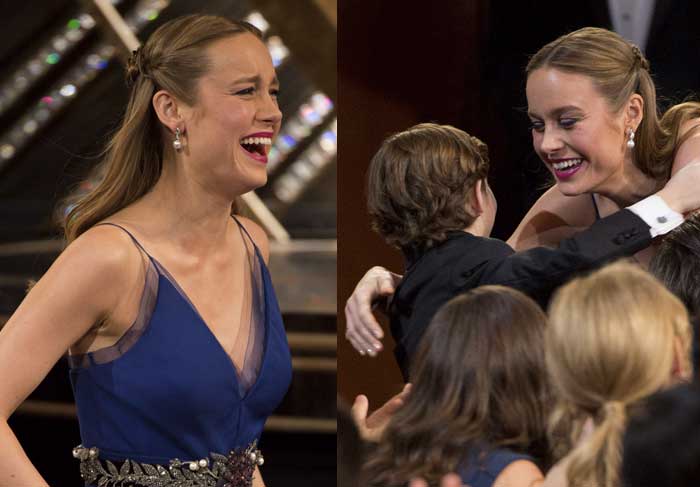 Oscar: Brie Larson vence o Oscar de Melhor Atriz - Foto: Aaron Poole / ©A.M.P.A.S.