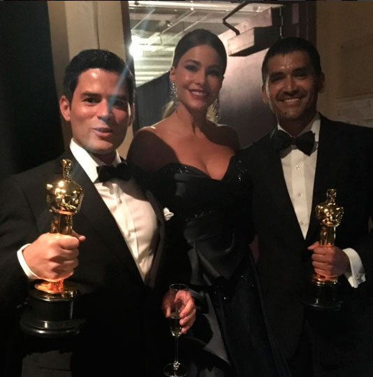 Confira selfies dos bastidores do Oscar