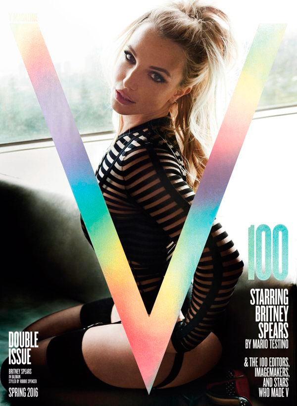  Britney Spears aparece toda sensual para capa de revista