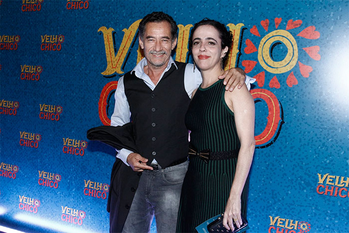 Chico Díaz e Silvia Buarque
