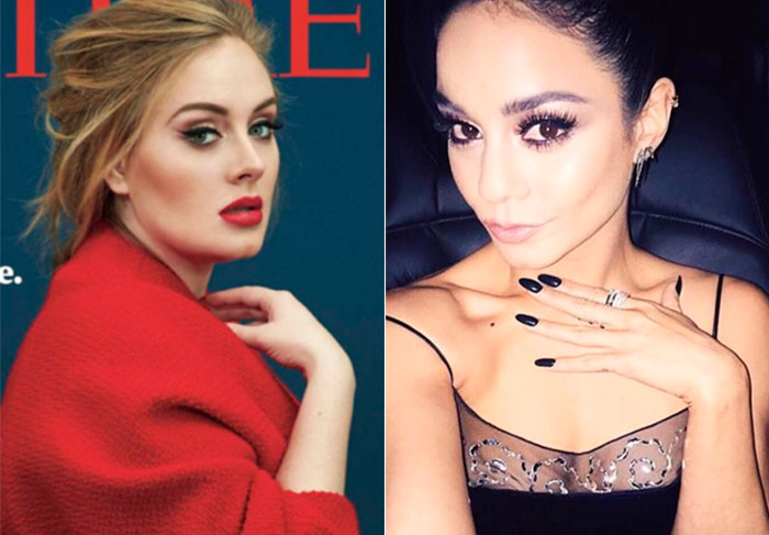  Adele e Vanessa Hudgens: 27 anos