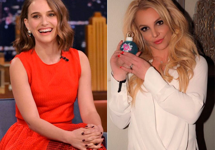 Natalie Portman e Britney Spears: 34 anos