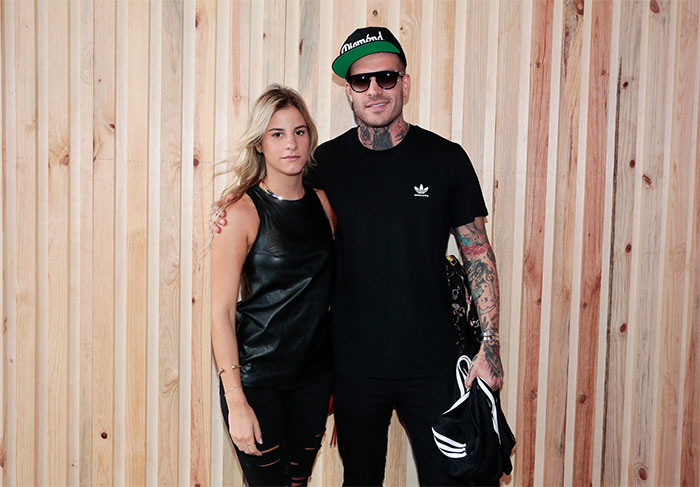 Mateus Verdelho com a atual namorada, Shantal Abreu