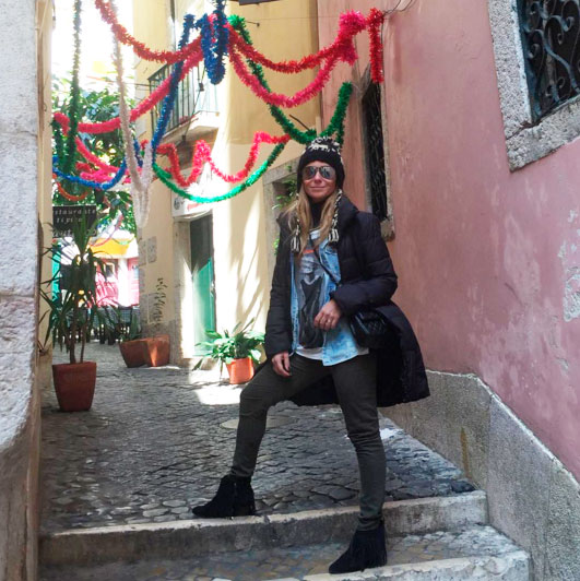 Giovanna Antonelli se inspira em Julia Roberts em Portugal 