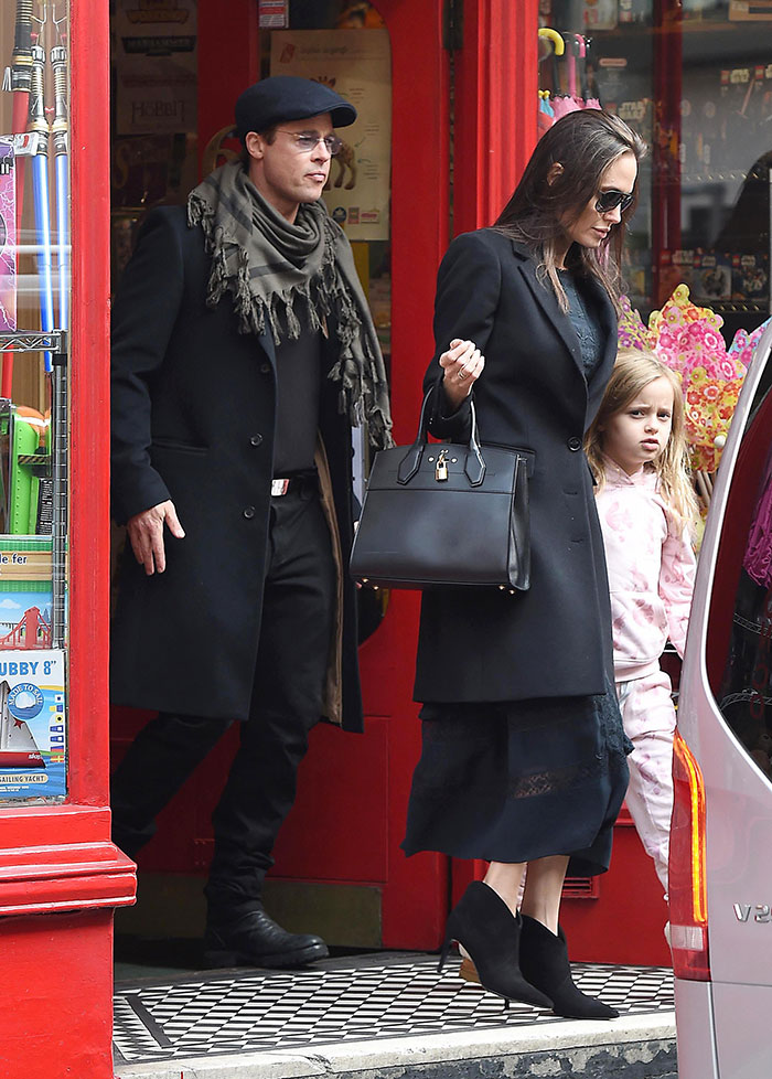  Angelina Jolie e Brad Pitt esbanjam estilo em Londres