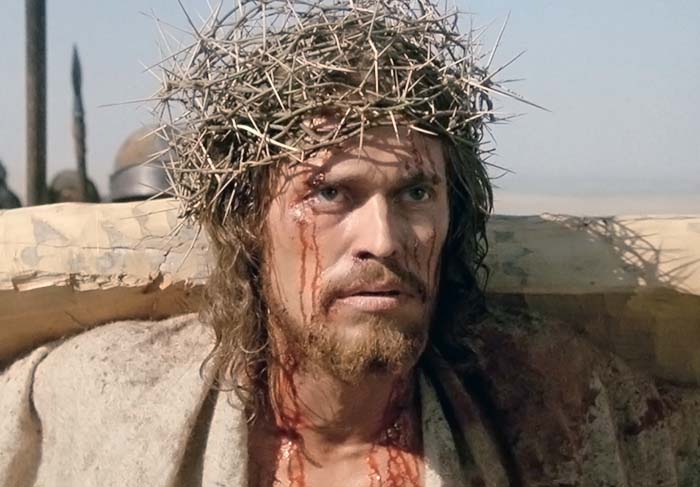 Willem Dafoe, que esteve no Brasil recentemente, deu vida a Jesus no filme A Última Tentação de Cristo, de 1988