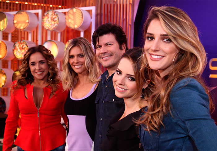 Celebridades realizaram coletiva da 3ª temporada de SuperStar, da Globo, nesta quarta-feira (30)