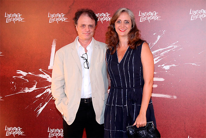 Letícia Isnard e marido
