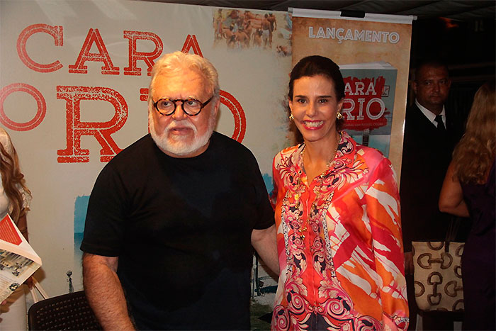 Ricardo Amaral e Narcisa Tamborindeguy