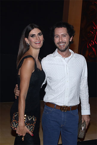 Isabella Fiorentino e amigo