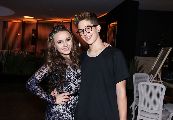 Larissa Manoela e João Guilherme