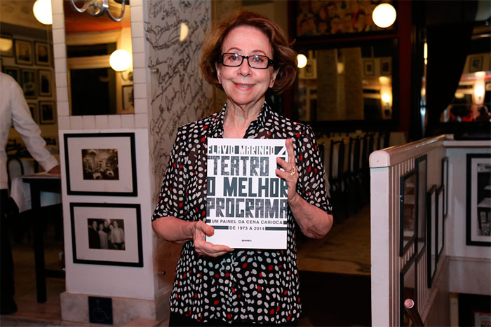 Fernanda Montenegro prestigia lançamento de livro