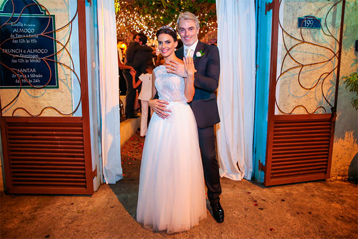  Bianca Sayão se casa com Marco Scabia em São Paulo