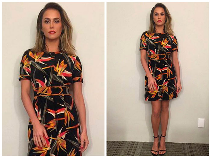 Inspire-se no look de Deborah Secco no Domingão do Faustão