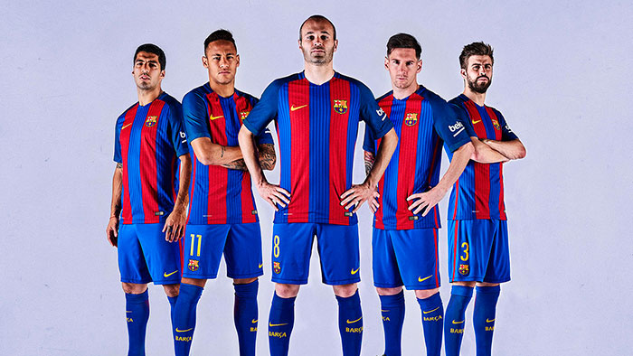 Neymar protagoniza campanha que lança uniforme do Barcelona