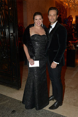 Fernando Pavão e a mulher, Maria Elisa Pacheco