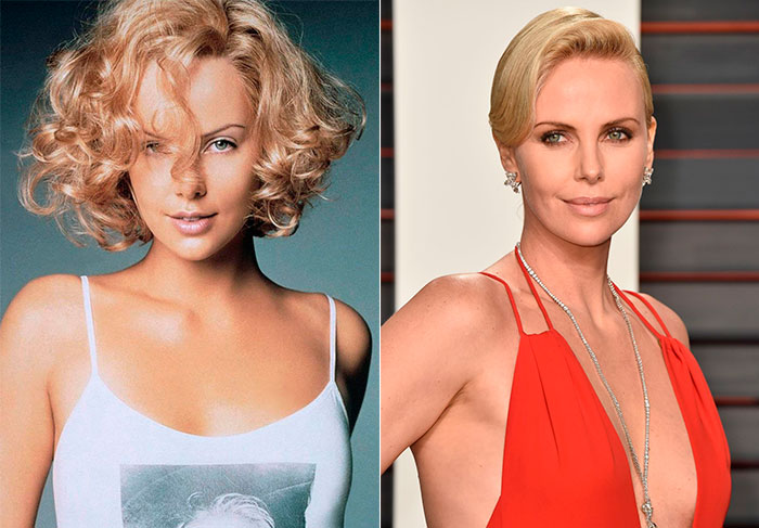 No final dos anos 90 e inicio dos anos 2000, Charlize Theron já impressionava por conta de sua beleza fora do comum e sua atuação que até lhe rendeu um Oscar de Melhor Atriz alguns anos depois. E hoje, aos 40 anos, ela continua batendo um bolão e ninguém diz que ela tem a idade que tem 