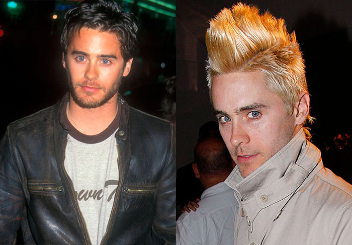 Alguém acredita que entre as duas são quase 20 anos de diferença? Pois é, atualmente, Jared Leto, que ganhou o Oscar de Melhor Ator Coadjuvante pelo filme Clube de Compras Dallas, tem 44 anos, mas é muito difícil alguém acertar a idade dele. Vale lembrar que, além de ator, ele é vocalista da banda 30 Second to Mars