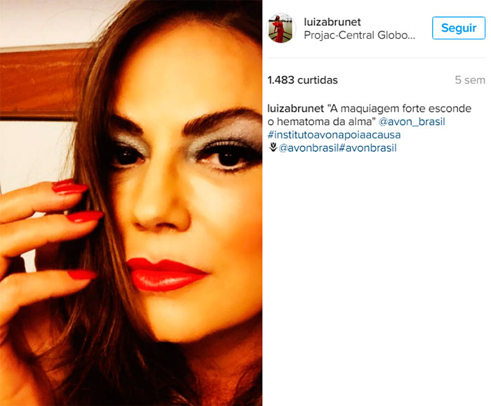 Luiza Brunet denuncia ex-namorado por agressão