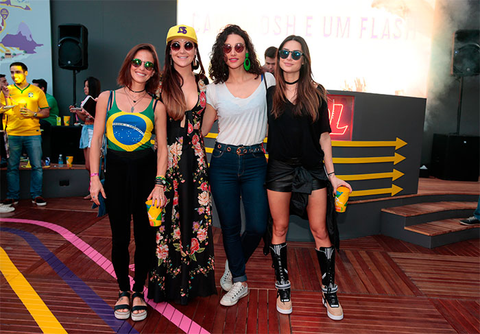 Fernanda de Freitas, Josie Pessoa, Débora Nascimento e Thaila Ayala