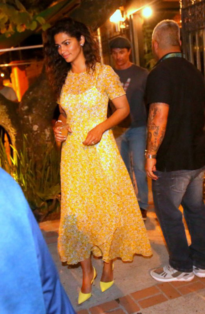 Matthew McConaughey e Camila Alves curtem Rio de Janeiro