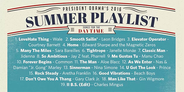 Barack Obama revela presença de brasileiro em sua playlist