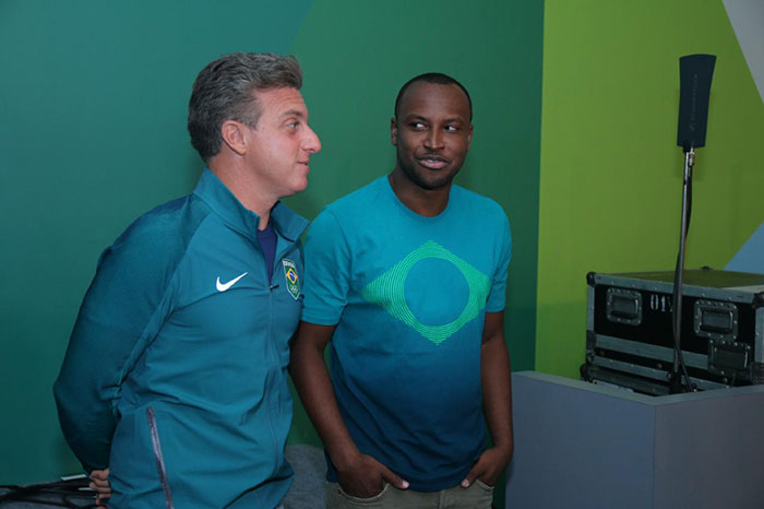 Luciano Huck e Thiaguinho