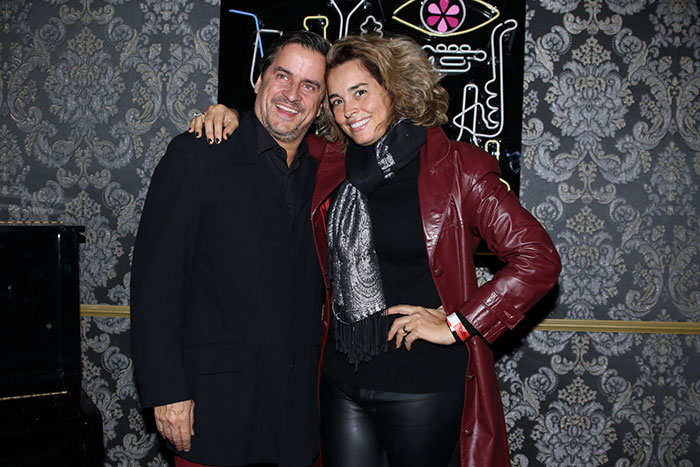 Suzy Rego e o marido,Fernando Vieira