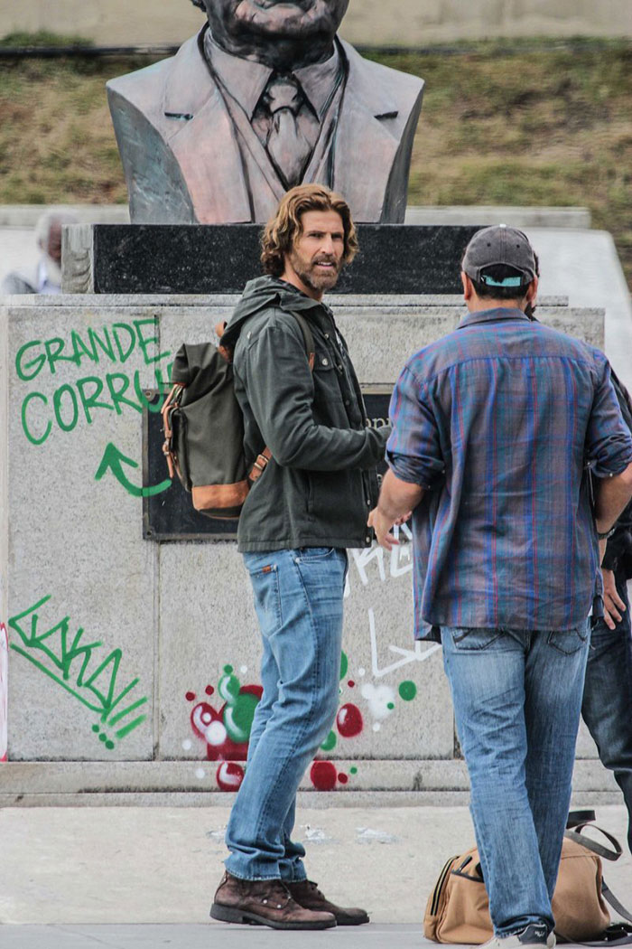 Reynaldo Gianecchini grava cenas de nova novela no Rio