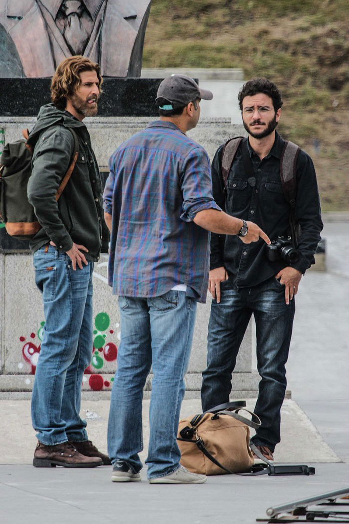 Reynaldo Gianecchini grava cenas de nova novela no Rio